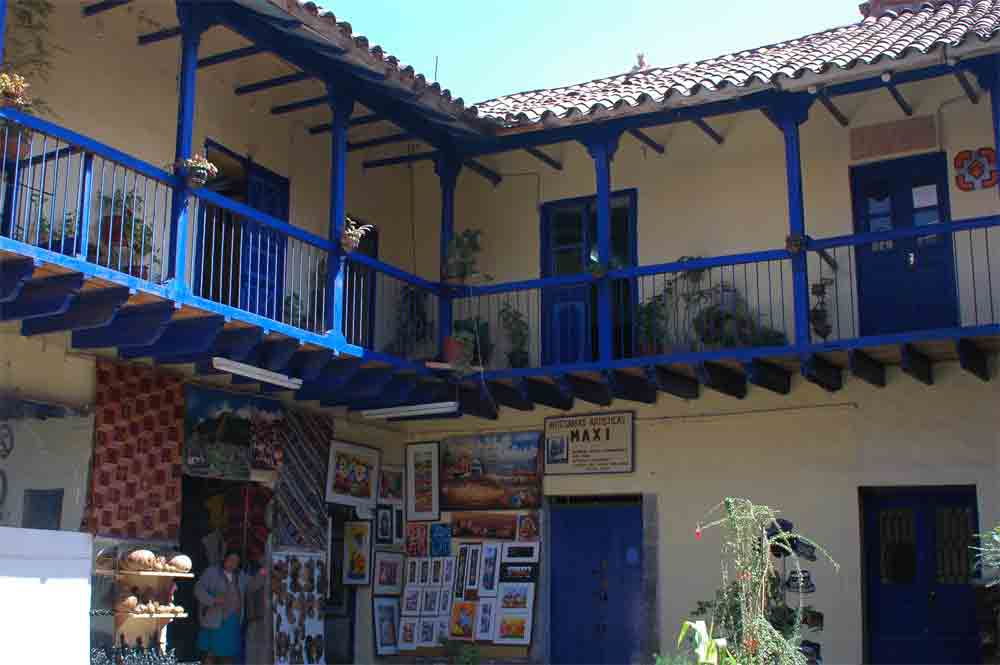 23 - Peru - Cusco, patio interior